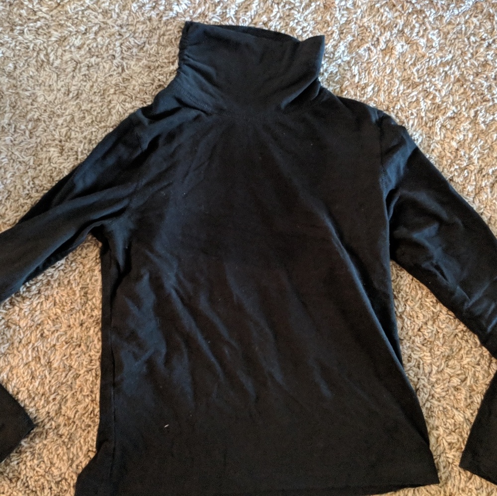 Turtleneck black long sleeve